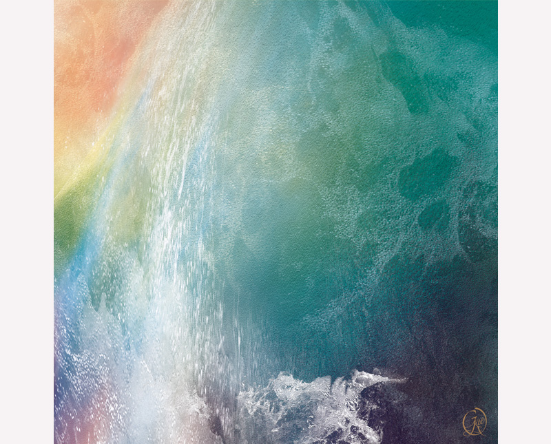 Tsunami digital art