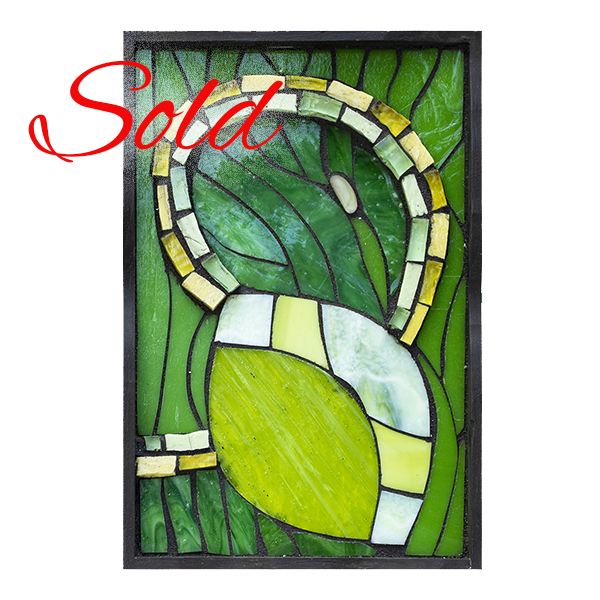 Art deco mosaic